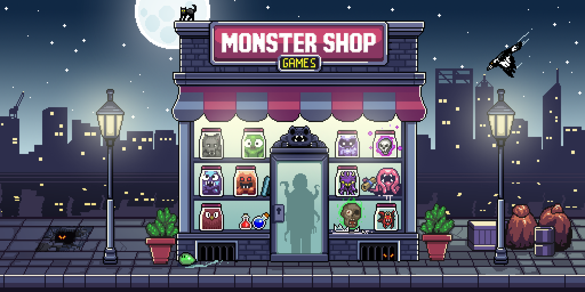 Monster Shop Logo